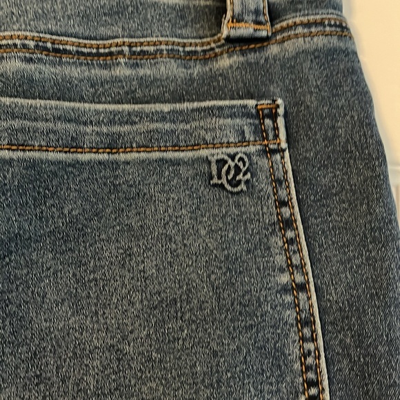 DG2 by Diane Gilman Virtual Stretch Straight-Leg Utility Jean Size 12 NWT - Picture 6 of 11